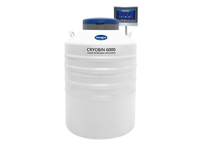 Small gas phase liquid nitrogen tank 